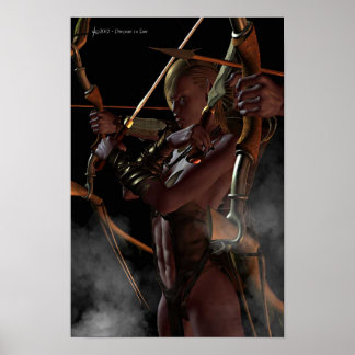 Drow - Förbered dig för att tända eld Poster