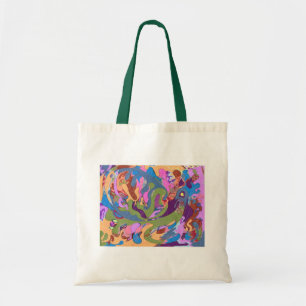 "Drowning" Abstrakt Art Tygkasse
