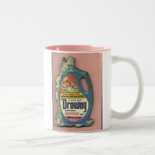 "Drowny" tygSoftener Två-Tonad Mugg