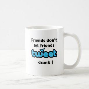 Drucken Tweet Kaffemugg