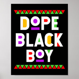 Drug Black Boy African Black History Mont Poster