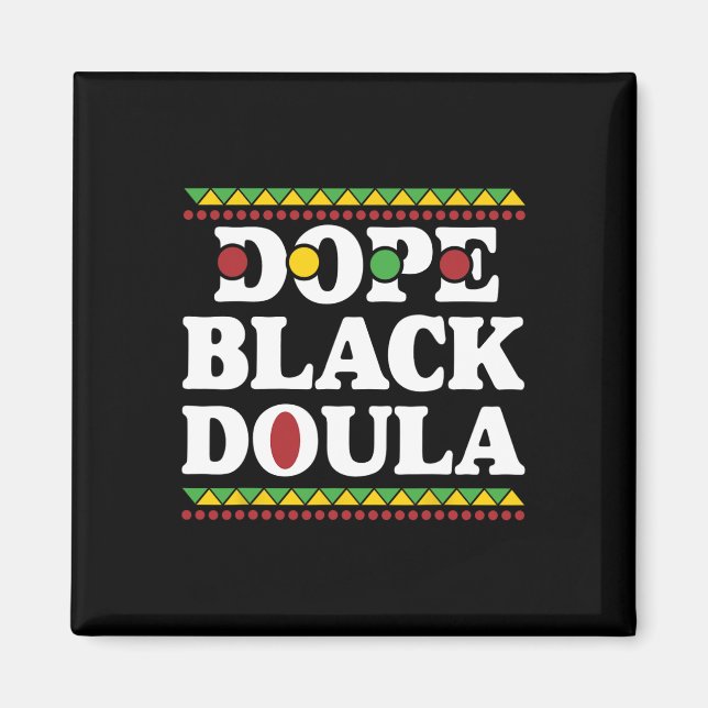 Drug Black Doula African Amerikansk historia, proj Magnet (Framsidan)