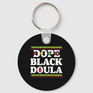 Drug Black Doula African Amerikansk historia, proj Nyckelring