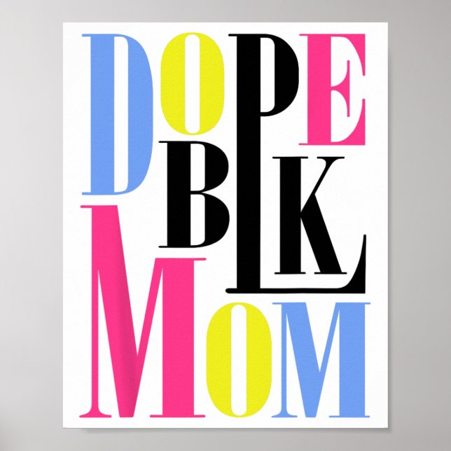 Drug Black History Month African American Mor Poster (Framsidan)