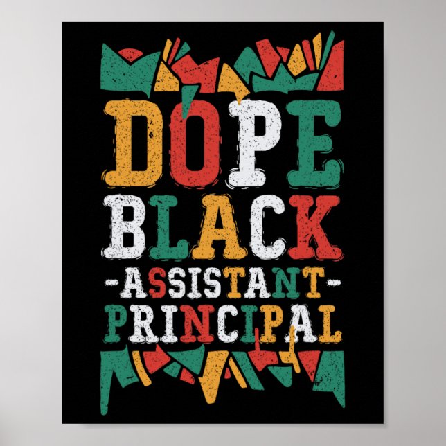 Drug Black Istant Principal African American Job Poster (Framsidan)