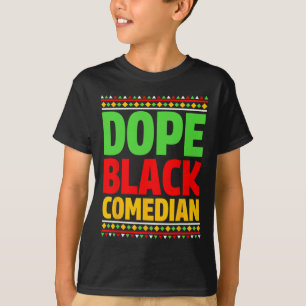 Drug Black Komiker African Amerikansk historia Mon T Shirt