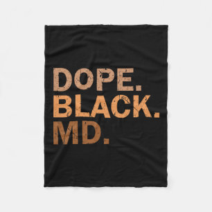 Drug Black Md Melanin Black Month African Medical Fleecefilt