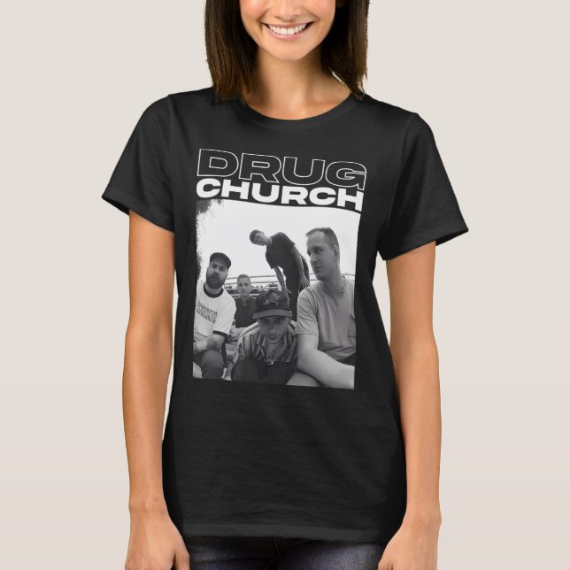 DRUG CHURCH BAND T SHIRT (Framsida)