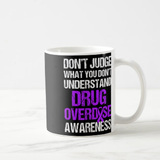 Drug Overdos Medveten Warrior Överlevare 24 Kaffemugg
