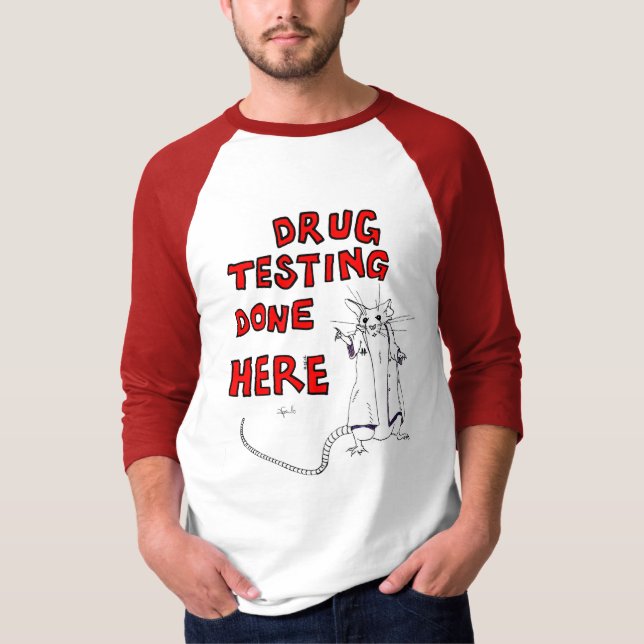 Drug Testing T Shirt (Framsida)