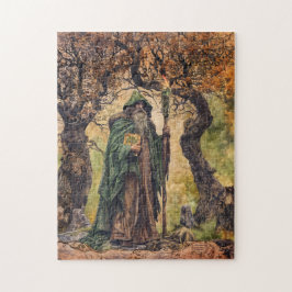 Druid Celtic Wise Priest of Nature Pussel
