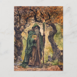 Druid Celtic Wise Priest of Nature Vykort