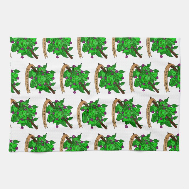 Druid Dice Design Kökshandduk (Horisontell)