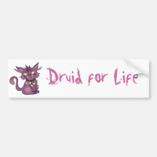 Druid för liv bildekal