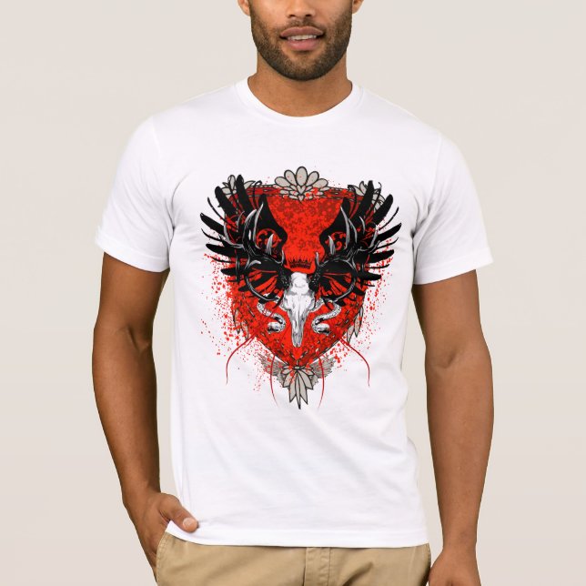 Druid Shield Tee Shirt (Framsida)