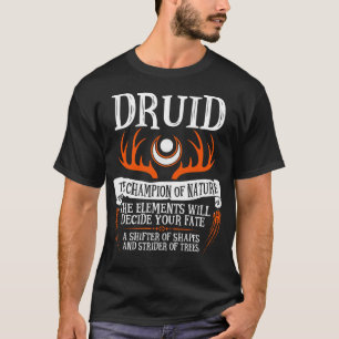 Druid the Champion of ature - Dungeons Dragons ( T Shirt