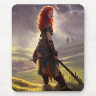 Druid Warrior Princess Fantasy Art Musmatta