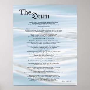 Drum ©2012 av Trinka Polite (poster) Poster