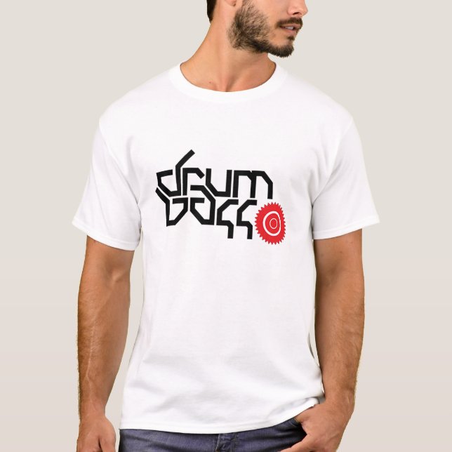 Drum & Bass Tee Shirt (Framsida)