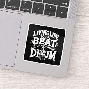 Drum Beat Klistermärken