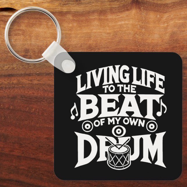 Drum Beat Nyckelring (Framsida)