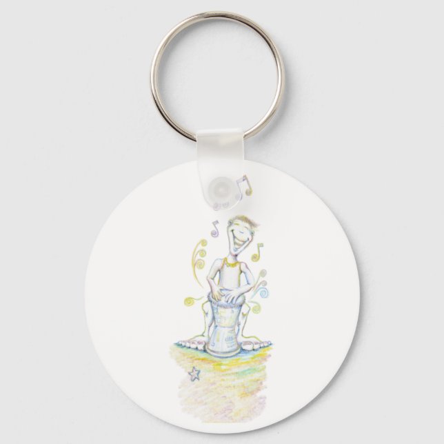 Drum Beats Nyckelring (Framsida)