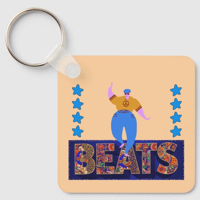 drum beats nyckelring (Framsida)