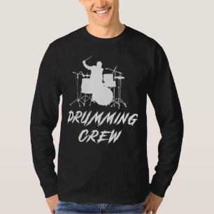 Drum Crew Fantastisk Tee: Beats and Laughter Unite T Shirt