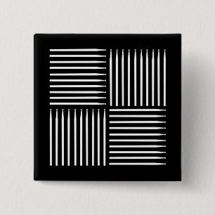 Drum Crosshatch Black Knapp