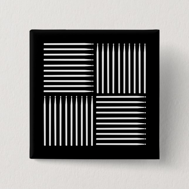 Drum Crosshatch Black Knapp (Framsida)