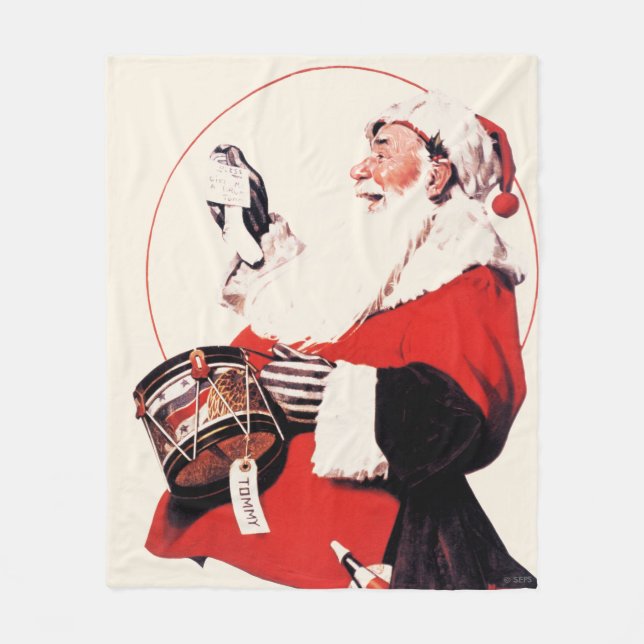 Drum för Tommy Fleecefilt (Framsidan)