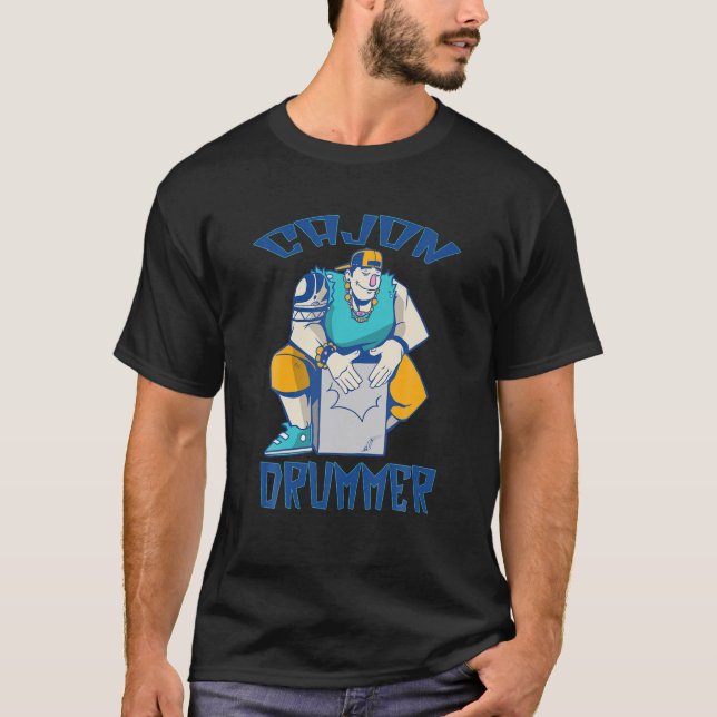 Drum Heartslag Music Älskare Gift for Drummer - Ca T Shirt (Framsida)