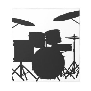 Drum Kit Anteckningsblock