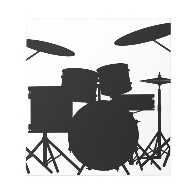 Drum Kit Anteckningsblock (Framsida)
