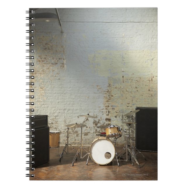 Drum Kit Anteckningsbok (Framsidan)