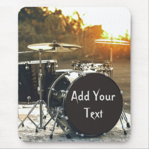 Drum Kit Drummer Sten Anpassa Musmatta