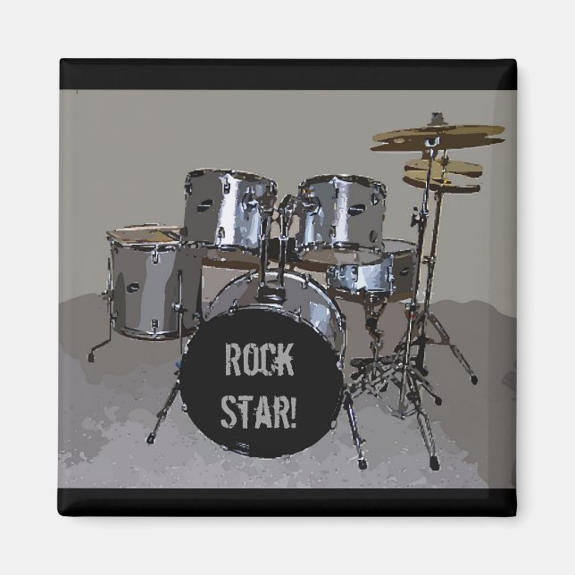 Drum Kit Magnet (Framsidan)