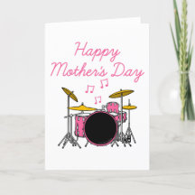 Drum Kit Mors dag Drummer Musician