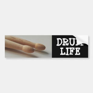 Drum Life Drummer Drumsticks Coola Bildekal