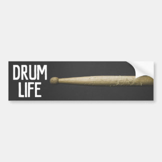 Drum Life Drumstick Percussionist Drummer Musician Bildekal
