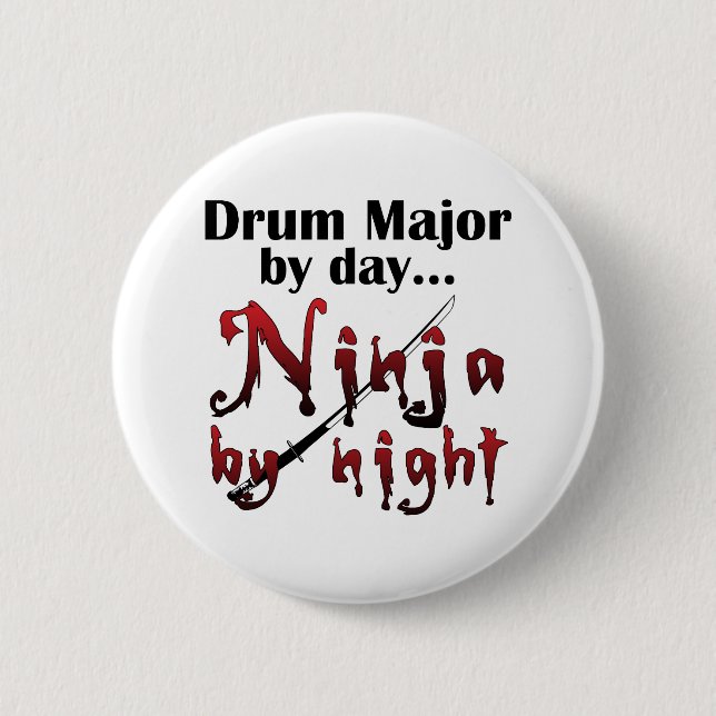 Drum Major Ninja Knapp (Framsida)