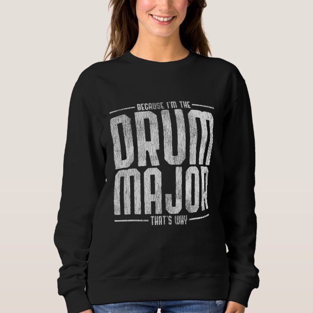 Drum Major Percussion Drummer Drumsticks Drumcks T Shirt (Framsida)