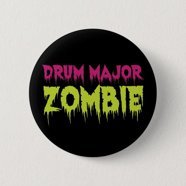 Drum Major Zombie Knapp (Framsida)