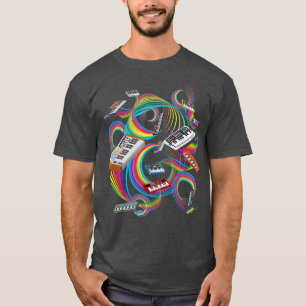Drum Maskin Music Producer Synth för manar T Shirt