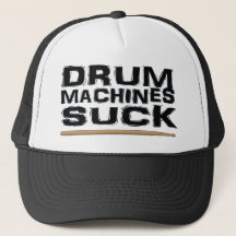 Drum Maskiner Suck Drummer Percussion Truckerkeps