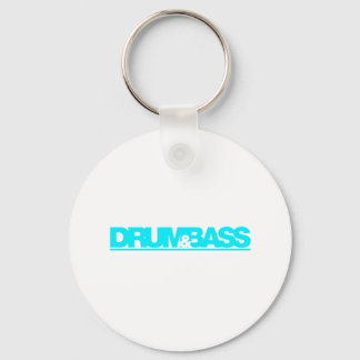 Drum N Bass - DJ Disk Jockey Vinyl Music Nyckelring