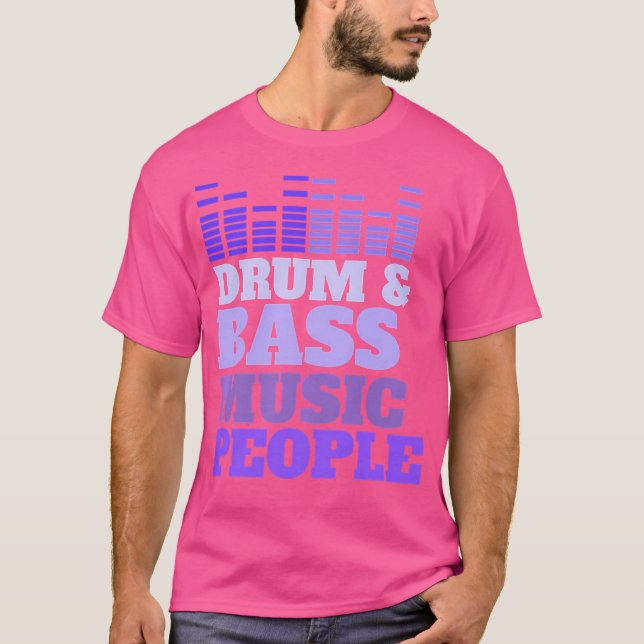 Drum och Bass Dubstep Dnb T Shirt (Framsida)