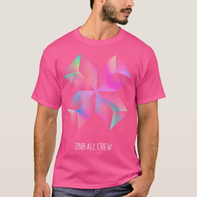 Drum och Bass Music Liquid Dubstep Edm Dnb T Shirt (Framsida)