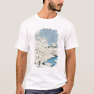 Drum överbryggar och backen för inställningssol t shirt