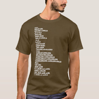 Drum Rudiments Drummer Drummer Drummer  T Shirt